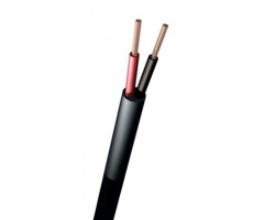 Cable Manguera Negra 2x0,50mm Rojo-Negro, Venta por metros